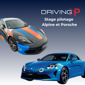 Bon Cadeau Stage de Pilotage Alpine et Porsche