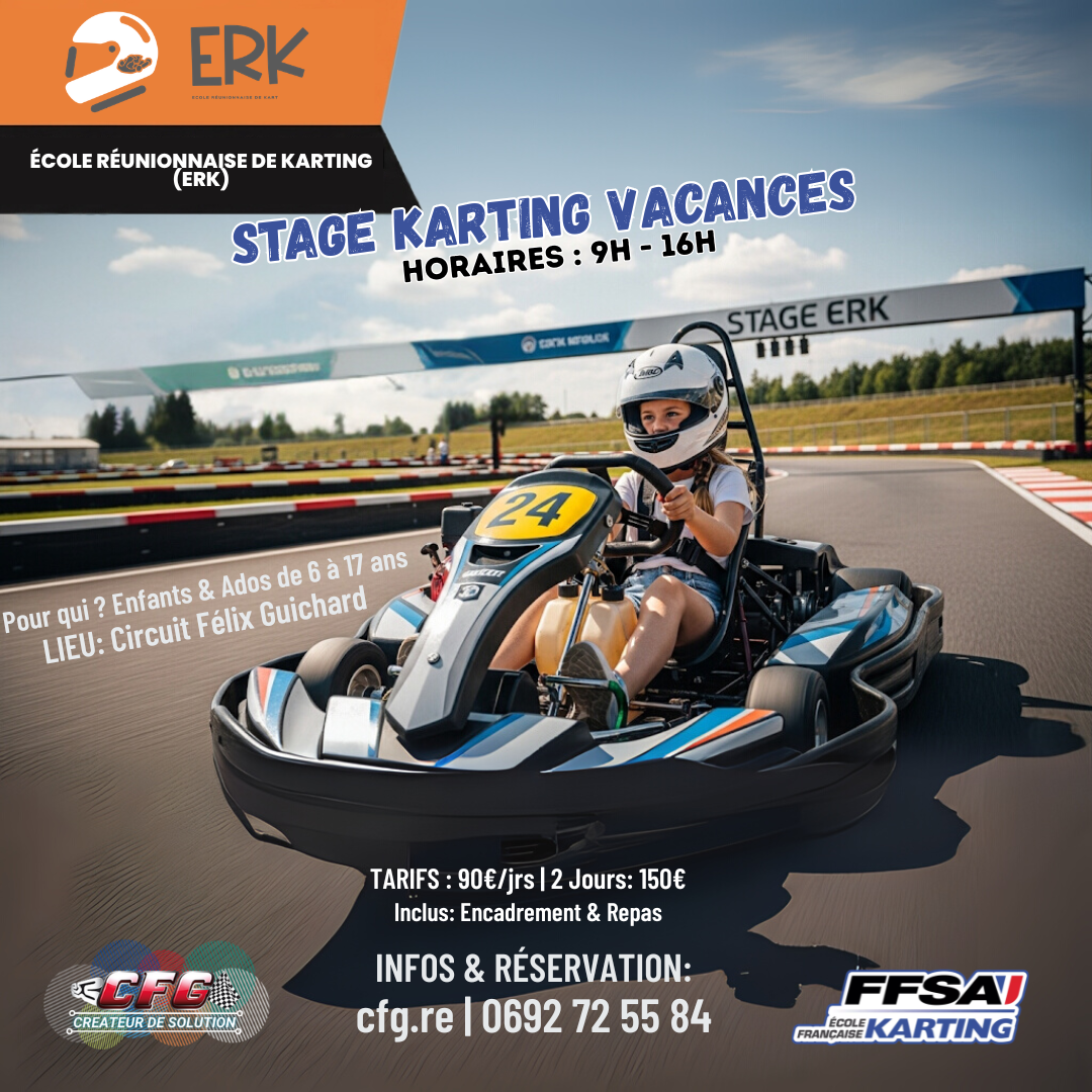 erk stage kart enfant