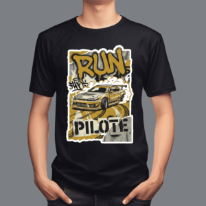 T-shirt Pilote Run Street